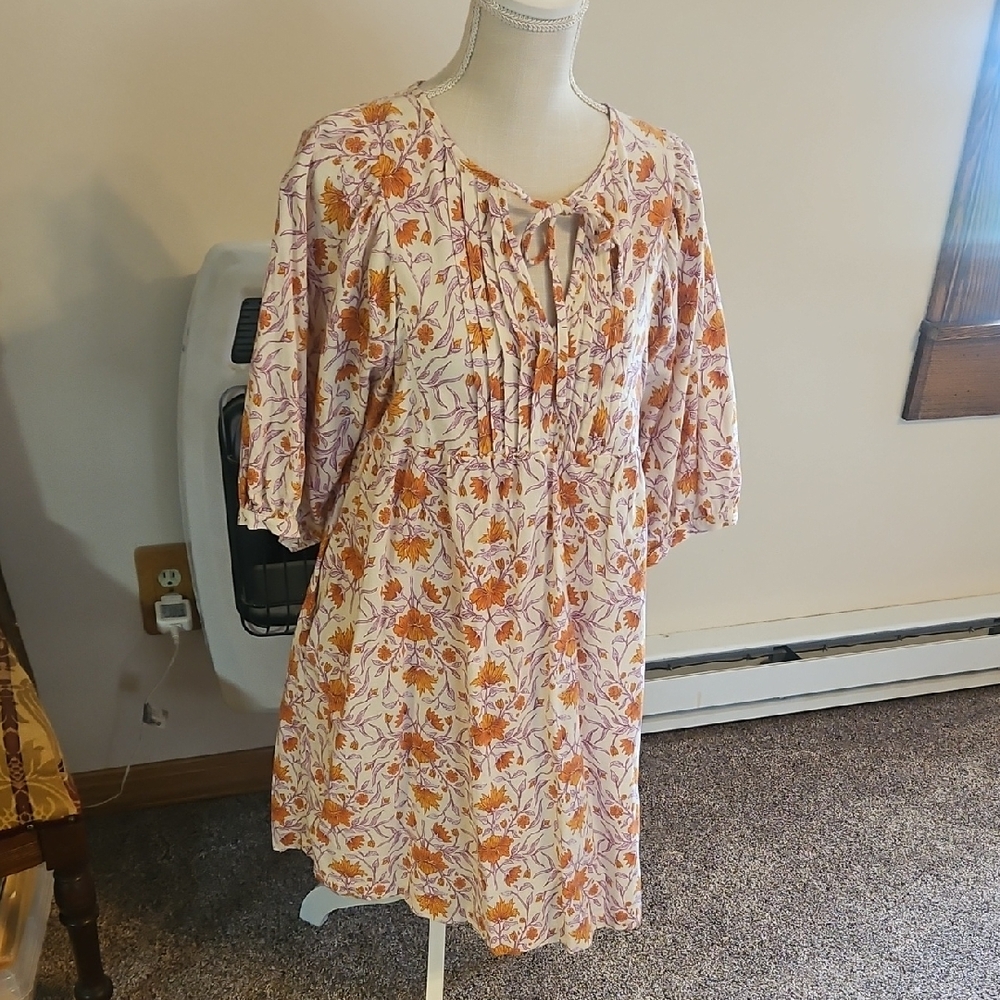 Floral Print Women's Dress